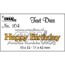 CREAlies - Text / Happy Birthday