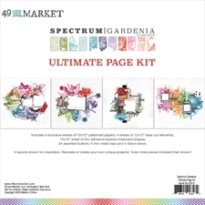 49 and Market Ultimate Page Kit 12x12" - Spectrum Gardenia (sæt m. papir og pynt)
