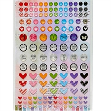 49 and Market - Spectrum Gardenia Epoxy Stickers