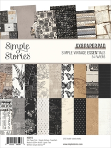 Simple Stories Paper Pad 6x8" - Simple Vintage Essentials