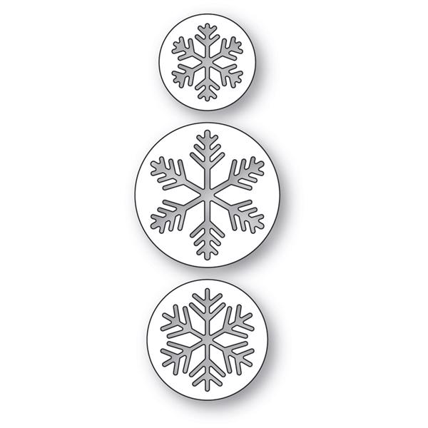 Memory Box Die - Feathery Snowflake Discs