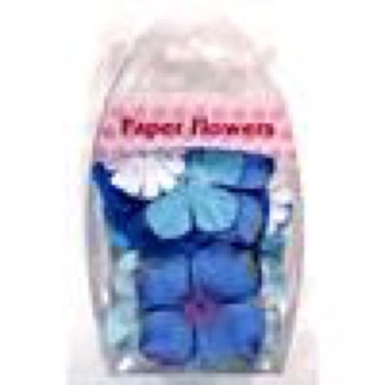 Paper Flowers - Blues