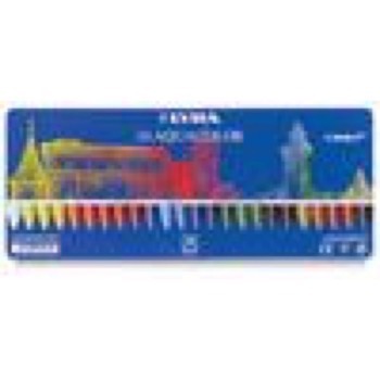 Lyra Aquacolor - 24 stk. i Metal�ske