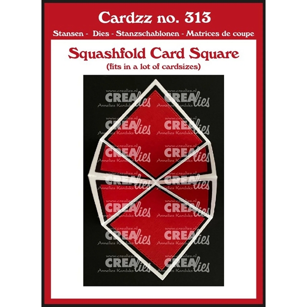 CREAlies Cardzz - Squashfold Card Square