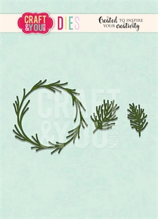 Craft & You Die - Coniferous Wreath