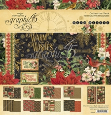 Graphic 45 Collection Pack 12x12" - Warm Wishes