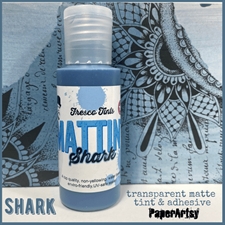PaperArtsy Mattint - Shark