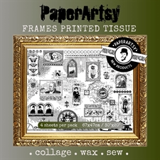 PaperArtsy Printed Tissue - Hot Picks Frames